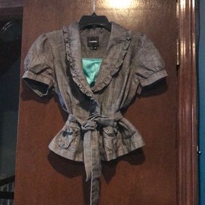 Women’s cropped blazer